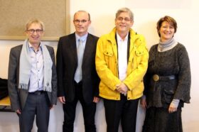 Dr Gérard Milleret, président de CME au CH La Chartreuse Pascal Lardellier, professeur à l’Université de Bourgogne et auteur : « Le non du père…. Du défi, au déni d’autorité. Une brève histoire des pères, et de leurs corollaires obligés…», François Fagard, psychothérapeute Catherine Costentin, enseigne la littérature en Khâgne, le français et la philosophie en classes préparatoires scientifiques à Paris,