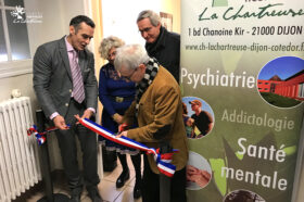 Inauguration du dispositif INTERMEDE au CHLC Dijon