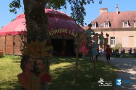 CULTURE A L'HOPITAL - France 3 Bourgogne - Cirque Lili