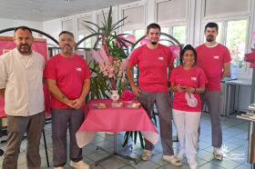 Octobre rose au restaurant du personnel du CHLC